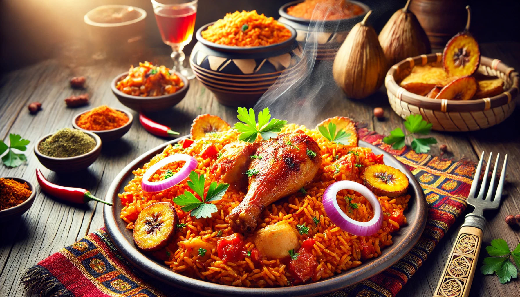 Jollof Rice – Spicy Tomato-Based Rice Dish