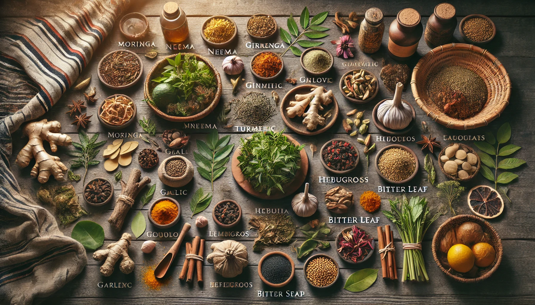 15 Healing Herbs and Spices Used in African Households 