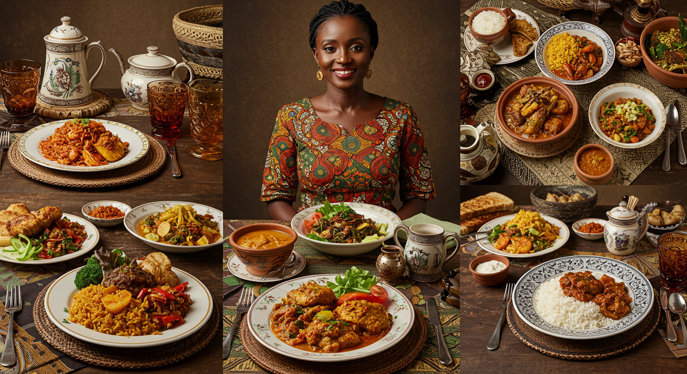 African food, local cuisine, African dishes
