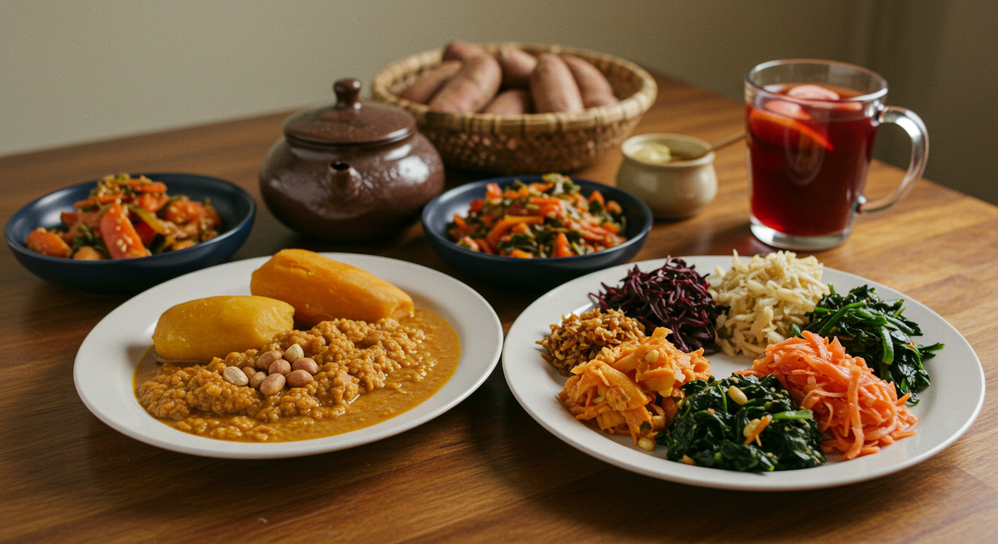 African food, local cuisine