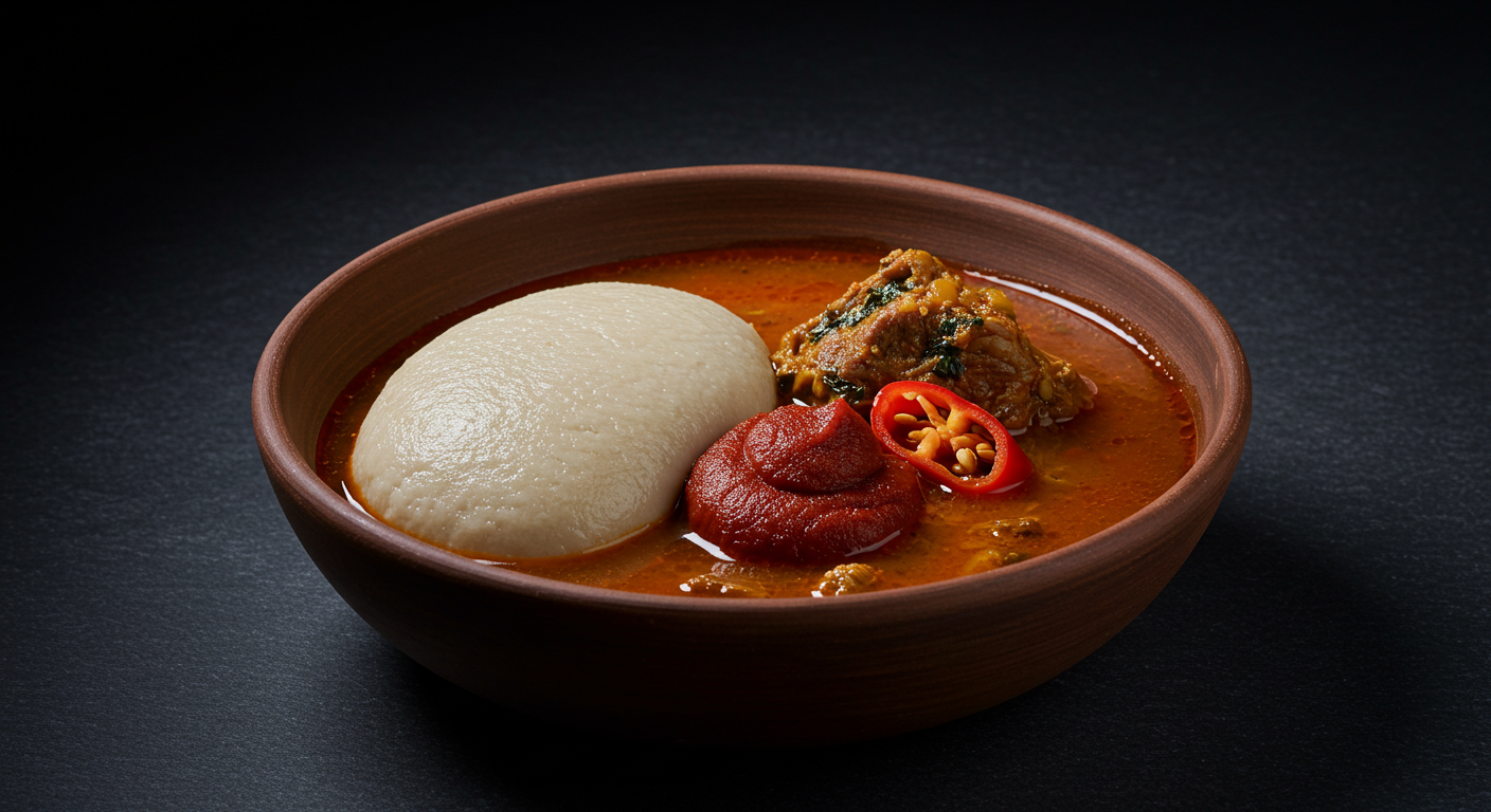 African food, local cuisine