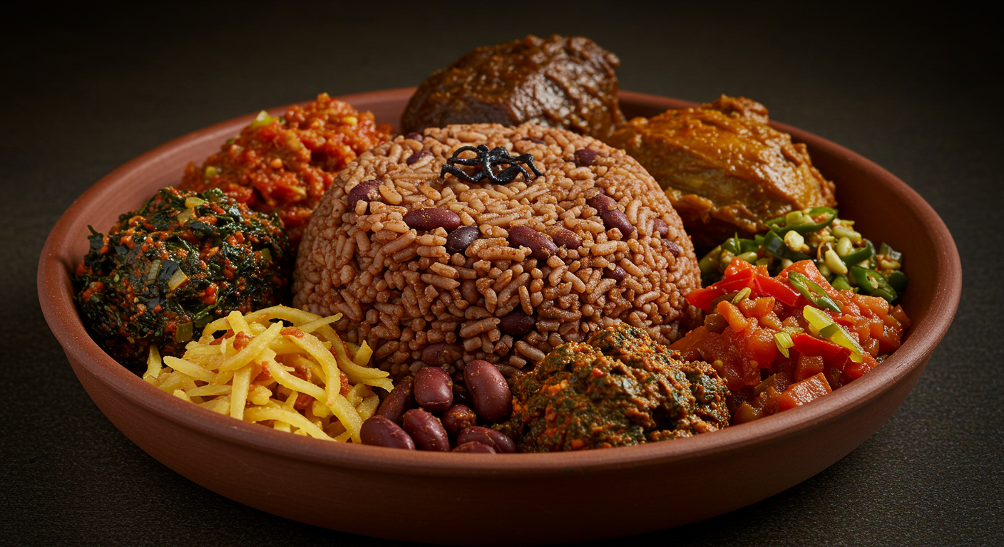 African food, local cuisine