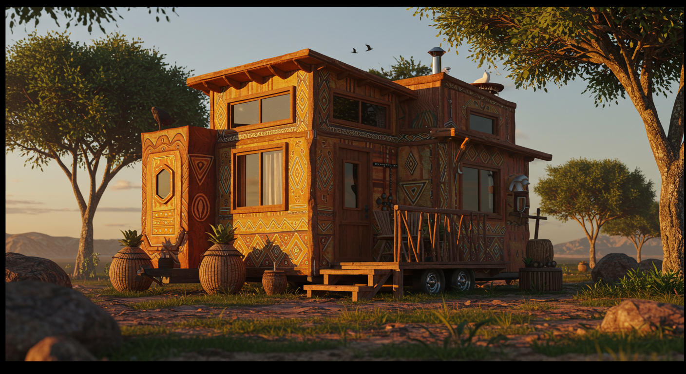 African tiny homes